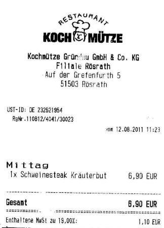 egws H�ffner Kochm�tze Restaurant